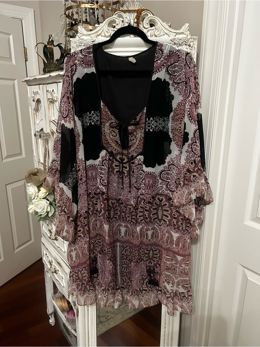 Free People Marla Dreams Butterfly Tunic Large - Picture 3 of 12
